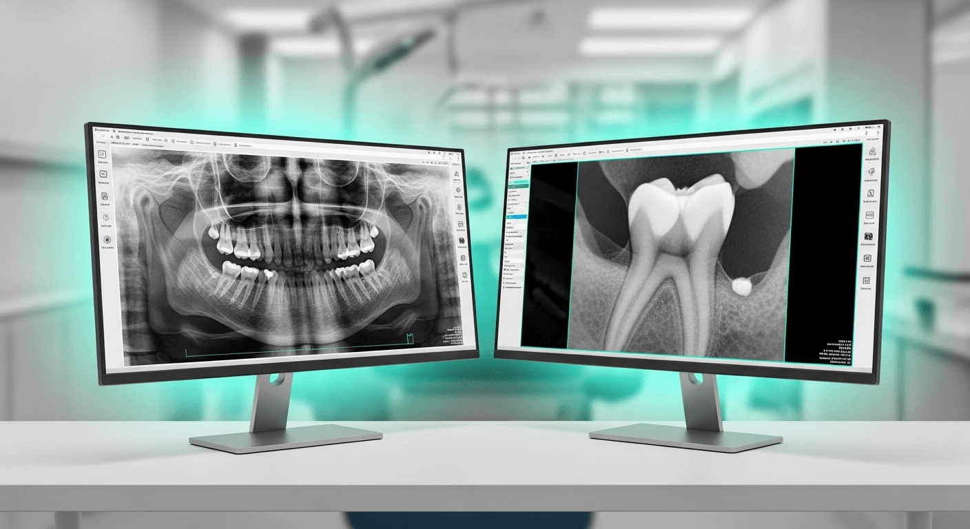 Radiografia Panorâmica vs Periapical: Quando Usar IA em Cada Uma