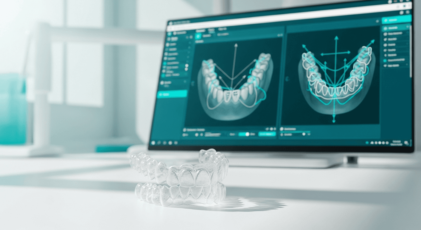 Ortodontia Digital: Alinhadores e Planejamento com IA
